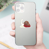 スパゲッティ ミート ボール シール (スマートフォン)