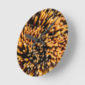 スパゲッティ ラウンド壁時計 (傾斜)