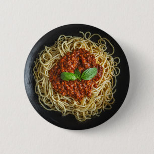スパゲッティ 缶バッジ