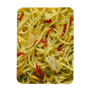 スパゲッティAglio; OlioおよびPeperoncino マグネット