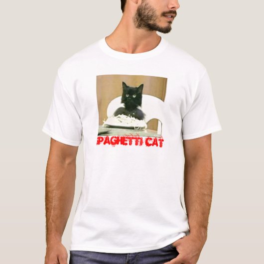 スパゲッティCATのTシャツ Tシャツ (正面)
