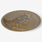 スパゲッティKMCoriginalsの紙皿のラットボール ペーパープレート (アングル)