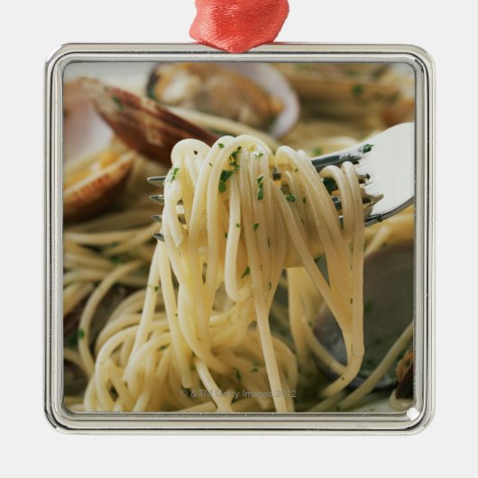 スパゲッティVongole Bianco メタルオーナメント (正面)