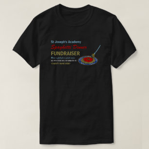 スパゲティスタイリッシュディナー資金集めイベント Tシャツ