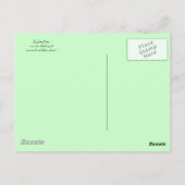 スパゲティパーティーイタリアンキッチンレストランレッド ポストカード (裏面)