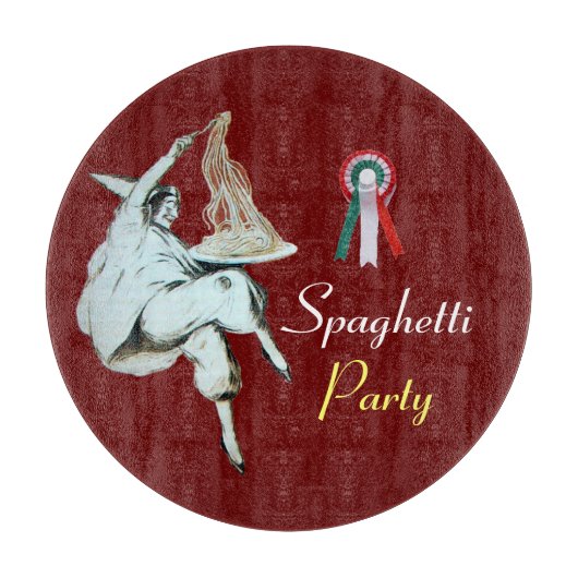 スパゲティパーティーイタリアンキッチン、レストラン カッティングボード (正面)