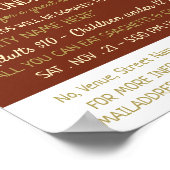 スパゲティモダンディナー資金集めイベント ポスター (角)