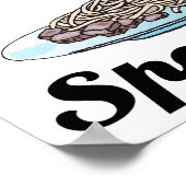 スパゲティ信じに入った ポスター (角)