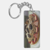 スパゲティ日本の&ストロベリーケーキ キーホルダー (正面左)