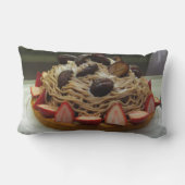 スパゲティ日本の&ストロベリーケーキ ランバークッション (裏面)