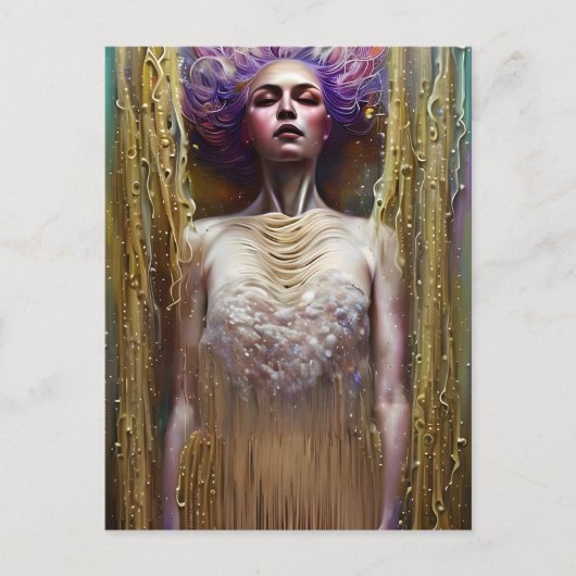 スパゲティ葉書を着た ポストカード (正面)