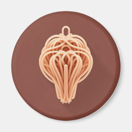 スパゲユニークティ麺の柄 マグネット