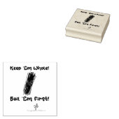 スパゲ保ティ全体と最初に沸騰 ラバースタンプ (押印)