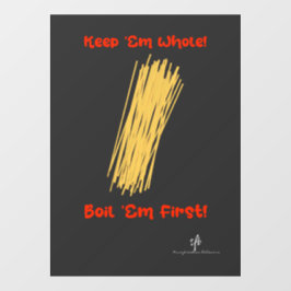 スパゲ保ティ全体と最初のウィンドウの沸騰を引っ張る ウィンドウサイン