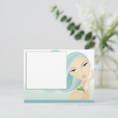 スパサロンはがき ポストカード (スタンド正面)