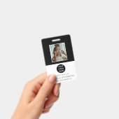 スパサロンフォトロゴカスタムの社員 バッジ (手持ち)