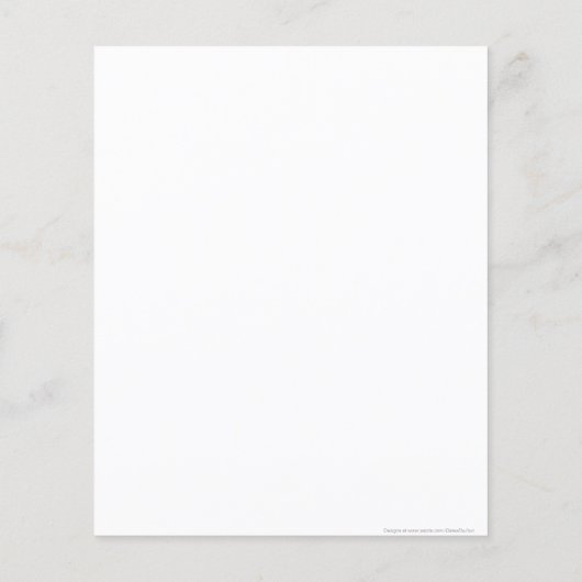 スパサロンマッサージ料金表A5チラシ チラシ (裏面)