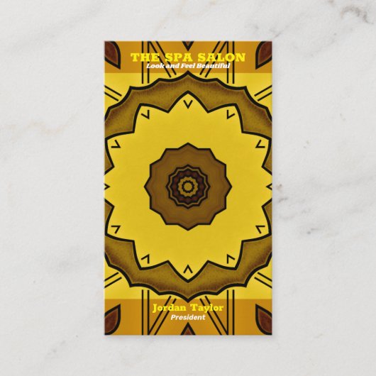 スパサロン名刺 名刺 (正面)