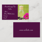 スパサロン名刺 名刺 (正面/裏面)