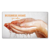 スパサロン、スパ マグネット名刺 (正面)