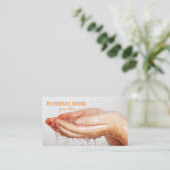 スパサロン、スパ 名刺 (スタンド正面)