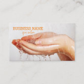 スパサロン、スパ 名刺 (正面)