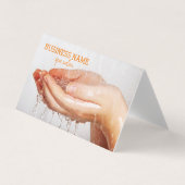 スパサロン、スパ 名刺 (正面)