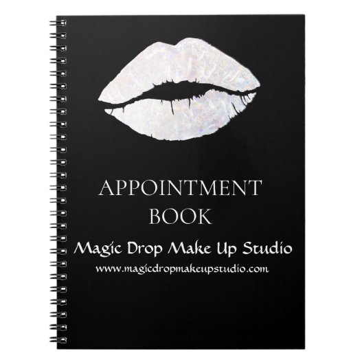 スパスタイリッシュークルリップメイクアップアーティストアポイントメント  ノートブック (正面)