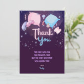 スパスランバーパーティー誕生日パーティーサンキューカード サンキューカード (スタンド正面)