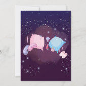 スパスランバーパーティー誕生日パーティーサンキューカード サンキューカード (裏面)