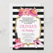 スパスリーポバーバースデーパーティー 招待状 (正面)