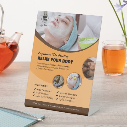 スパセンカスタムター台座標識 台座サイン (インサイチュ)