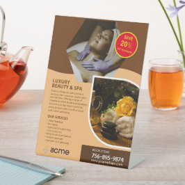 スパセンカスタムター 台座サイン