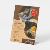 スパセンカスタムター 台座サイン (正面)