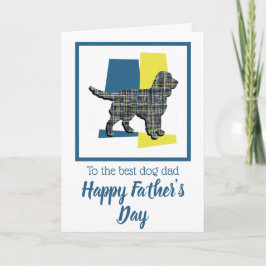 スパッカー・スパニエル犬 トリカラー 父の日 カード