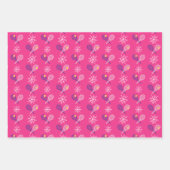 🎄スパッキング🎾ステニスパターンカスタム、文字 ラッピングペーパーシート (正面)