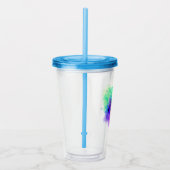 スパッタハート アクリルタンブラー (右)