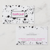 スパッタ芸術的ーII(アポイントメントカード) 予約カード (正面/裏面)