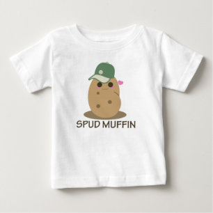 スパッド・マフィン ベビーTシャツ