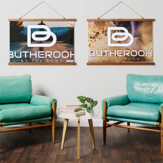 スパツィオカーサウォールタペストリー 吊り下げ型タペストリー (リビング)