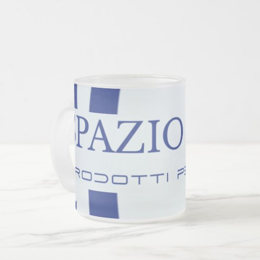 スパツィオカーサフロストグラスマグ フロストグラスマグカップ (正面左)