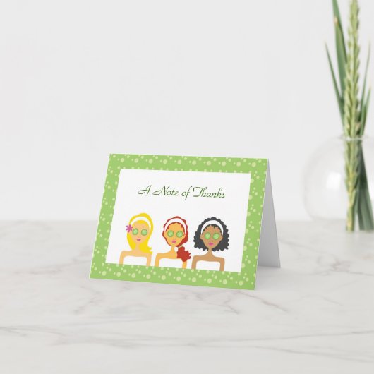 スパテーマのサンキューカード サンキューカード (正面)