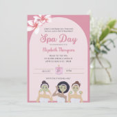 スパデイの独身最後のパーティー招待状 招待状 (スタンド正面)