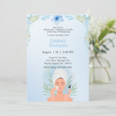 スパデイバチェロレッテブルーフローラ 招待状 (スタンド正面)