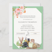 スパデイバチェロレッテ招待状 招待状 (正面)