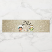 スパデイバースデーパーティーウォーターボトルラベル ペットボトルラベル (シングルラベル)