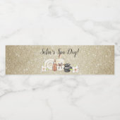 スパデイバースデーパーティーウォーターボトルラベル ペットボトルラベル (シングルラベル)