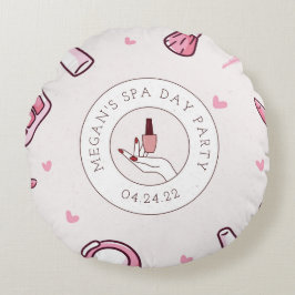 スパデイバースデーパーティー装飾装飾用クッション ラウンドクッション