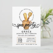 スパデイヴィンテージ誕生日 招待状 (スタンド正面)