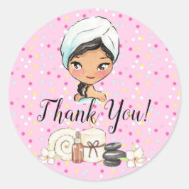 スパデイ感謝ラベルシール ラウンドシール